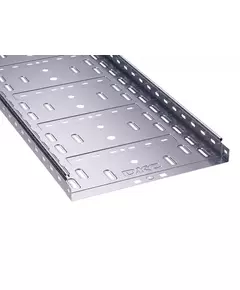 Лоток листовой перфорированный 400х100 L3000 сталь 1мм DKC 35345