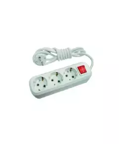 Удлинитель 3х2м с заземл. с выкл.16А IP20 Makel MGP212