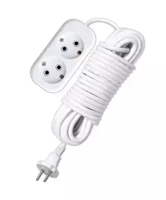 Удлинитель 2х10м без заземл. 10А IP20 Е-202 АБС-пл. ПВС 2х1 UNIVersal 9634265
