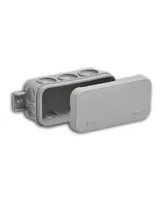 Коробка распределительная ОП 43х80х35мм 10 вводов IP54 сер. Ruvinil 67091