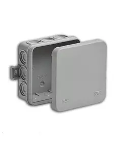 Коробка распределительная ОП 85х85х35мм 12 вводов IP54 сер. Ruvinil 67093