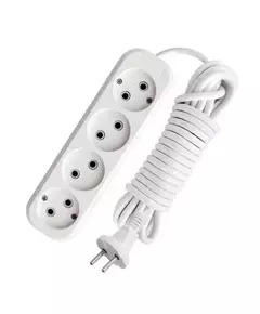 Удлинитель 4х5м без заземл. 10А IP20 Е-204 АБС-пл. ПВС 2х0.75 UNIVersal 9631969