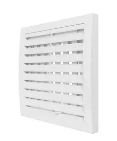 Решетка вентиляционная регулируемая 150х150 с фланцем D100 ERA 1515RRP10F