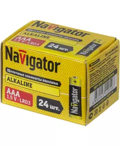 Элемент питания алкалиновый AAA/LR03 14 059 NBT-NPE-LR03-BOX24 (уп.24шт) Navigator 14059