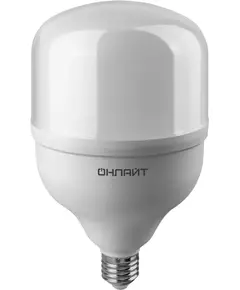 Лампа светодиодная высокомощная 82 905 OLL-T125-50-230-865-E27Е40 50Вт 6500К холод. бел. E27/E40 3500лм 176-264В ОНЛАЙТ 82905