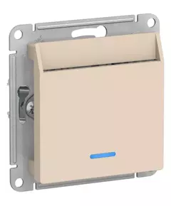 Выключатель карточный СП AtlasDesign 10А IP20 без задержки времени механизм беж. SE ATN000267