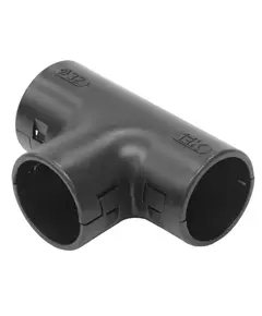 Тройник открывающийся TI32G черн. (уп.5шт) IEK CTA10D-TIG32-K02-005