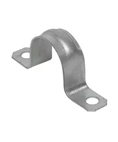 Скоба крепежная двухлапковая d25-26мм метал. (уп.10шт) PROxima EKF sm-2-25-26-r