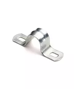 Скоба крепежная двухлапковая d8-9мм метал. (уп.10шт) PROxima EKF sm-2-8-9-r