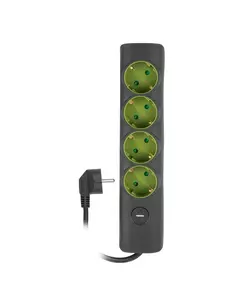Удлинитель 4х5м с заземл. с выкл. сер. ET-04-500G JAZZway 5051898