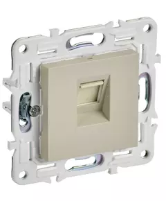 Розетка компьютерная RJ45 кат.5E SKANDY SK-K01B беж. IEK SK-K10-1-K10