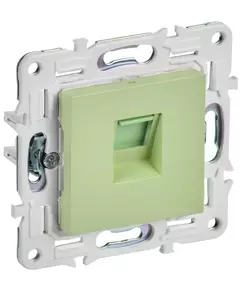 Розетка компьютерная RJ45 кат.6 SKANDY SK-K02G мятный IEK SK-K10-2-K06