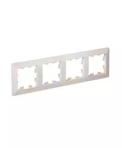 Рамка 4-м AtlasDesign Air жемчуж./дым. бел. SE ATN220404