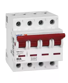 Выключатель нагрузки модульный OptiDin BM63PL-480-УХЛ3 (ВМ63PL) КЭАЗ 328177