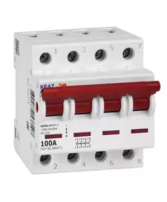 Выключатель нагрузки модульный OptiDin BM63PL-4100-УХЛ3 (ВМ63PL) КЭАЗ 328178