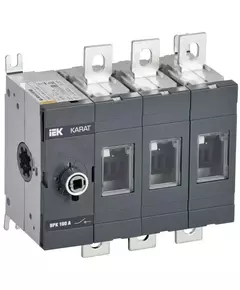 Выключатель-разъединитель ВРК 3п 160А без рукоятки KARAT IEK KA-VR10-3-0160