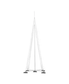 Мачта молниеприемная d40мм L12000 AL/NI EKF lp-l12000