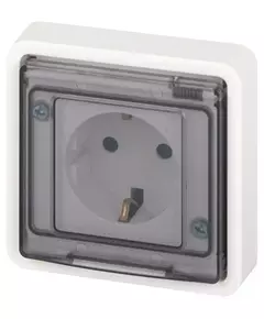 Розетка Эксперт 11-2521-01 2P+E IP55 16А-250В СУ бел. Эра Б0063259