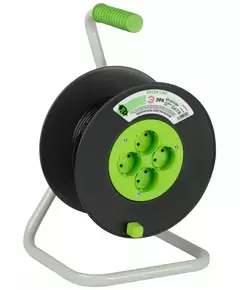 Удлинитель на пластик. катушке 4х20м без заземл. KAT-2x0.75-20m Greenline ПВС 2х0.75 Эра Б0065069