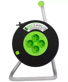 Удлинитель на пластик. катушке 4х40м без заземл. KAT-2x1-40m Greenline ПВС 2х1 Эра Б0065087