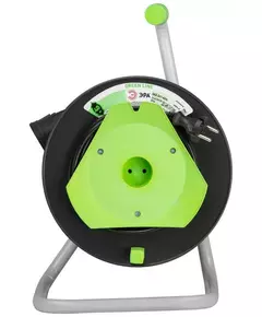 Удлинитель на пластик. катушке 1х40м без заземл. GAZ-2x1-40m Greenline ПВС 2х1 Эра Б0065109