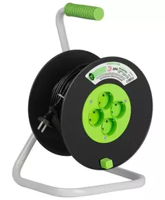 Удлинитель на пластик. катушке 4х30м без заземл. KAT-2x0.75-30m Greenline ПВС 2х0.75 Эра Б0065140