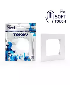 Рамка 1-м Pixel айс TOKOV ELECTRIC TKE-PX-RM1-C34