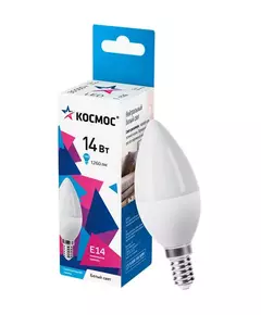 Лампа светодиодная CN 14Вт E14 4500К 1260лм 174-265В КОСМОС LkecLED14wCNE1445