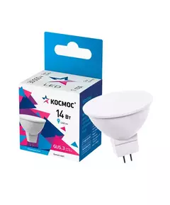 Лампа светодиодная JCDR 14Вт GU5.3 4500К 1260лм 174-265В КОСМОС LkecLED14wJCDRC45