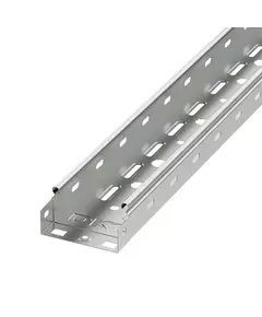 Лоток листовой перфорированный 100х50 L2000 сталь 0.7мм гор. оцинк. DKC 35252HDZ