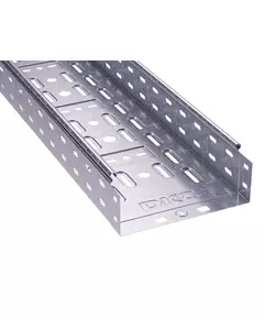 Лоток листовой перфорированный 200х80 L2000 сталь 0.8мм гор. оцинк. DKC 35314HDZ