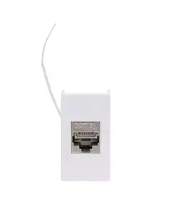 Розетка компьютерная 1-м 1мод. Viva RJ45 кат.6A бел. DKC 45078