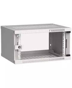 Шкаф LINEA WE 6U 600х450мм стекл. дверь сер. ITK LWE3-06U64-GF