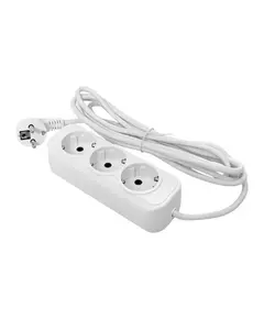 Удлинитель 3х5м с заземл. 16А IP20 Эксперт 3.0кВт ПВС 3х1 PROxima EKF UBA16-310-3-05