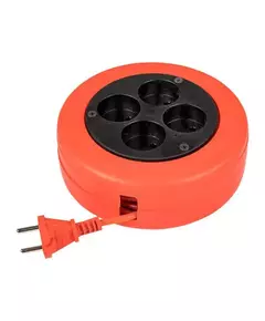 Удлинитель-рулетка 4х5м без заземл. 10А IP20 2.3кВт ПВС 2х0.75 PROxima EKF UBR-6-257-4-5