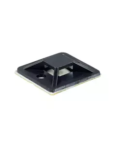Площадка самоклеящаяся 25х25мм черн. (уп.100шт) EKF plc-25x25-b