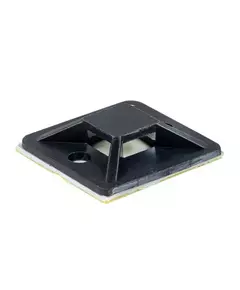 Площадка самоклеящаяся 30х30мм черн. (уп.100шт) EKF plc-30x30-b