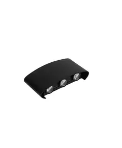Светильник светодиодный архитектурный PWL-80160 6Вт 4000К BL IP54 фасадный черн. JazzWay 5039858