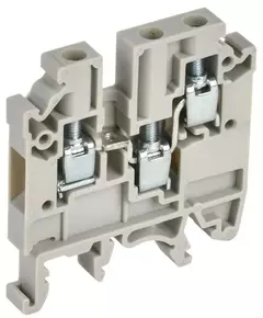 Колодка клеммная CTS-MC ARMAFIX 3 вывода 4кв.мм сер. IEK YCT12-00-3-K03-004