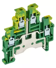 Колодка клеммная CTS-ML-PEN ARMAFIX земля 2 ур. 4кв.мм IEK YCT13-03-2-K52-004