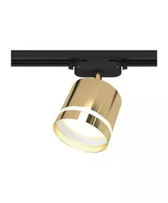 Светильник трековый ARTLINE поворотный 85х85х80мм GX53 230В алюм./пластик. 4кв.м зол. Ritter 59868 2