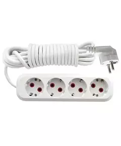 Удлинитель 4х10м с заземл. 10А IP20 У10-555 ПВС 3х1 UNIVersal 555-10