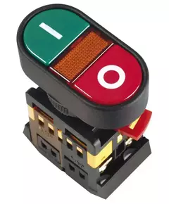 Кнопка APBB-22N "I-0" 1з+1р IEK BBD10-APBB-K51