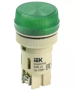Арматура светосигнальная ENR-22 зел. IEK BLS40-ENR-K06
