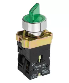 Переключатель LAY5-BK2365 на 2 полож. зел. IEK BSW90-BK-2-K06