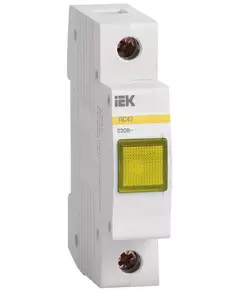 Лампа сигнальная ЛС-47 желт. IEK MLS10-230-K05