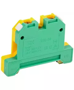 Зажим наборный ЗНИ-10PEN 10кв.мм (JXB-земля) IEK YZN20-010-K52