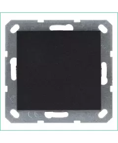 Выключатель 1-кл. 10А IP20 механизм анрацит Jasmart G3011B