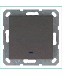 Выключатель 1-кл. 10А IP20 с подсветкой механизм мокко Jasmart G3011NZ