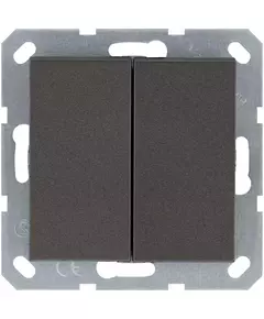 Выключатель 2-кл. 10А IP20 механизм мокко Jasmart G3023Z